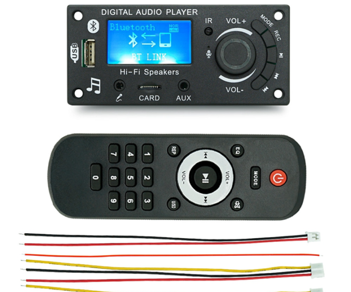 LCD Screen Display Mp3 Decoder Board Bluetooth